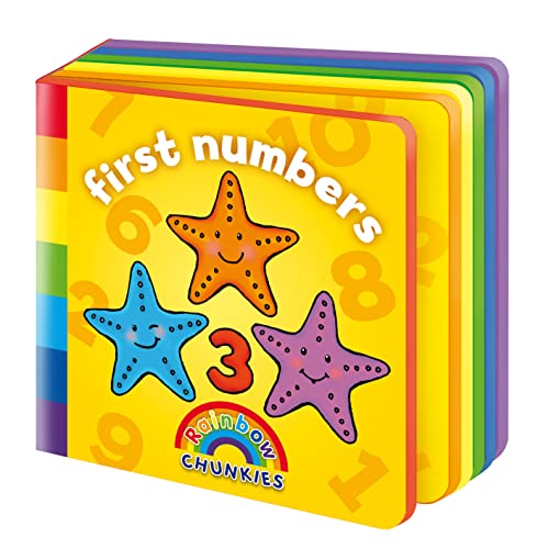Stock image for Rainbow Chunkies - First Numbers (A foam board book) for sale by WorldofBooks