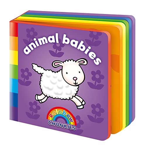 9781841358543: Rainbow Chunkies - Animal Babies, (A foam board book)