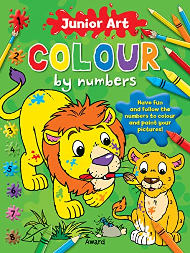 Stock image for Lion Colour By Numbers (Junior Art) (Junior Art Colour By Numbers) for sale by AwesomeBooks