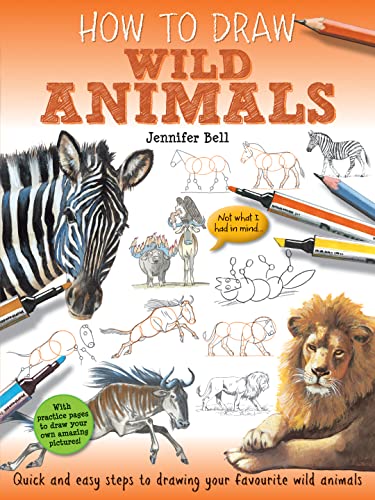 Imagen de archivo de Wild Animals (How to Draw) a la venta por WorldofBooks