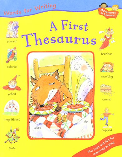 Imagen de archivo de A First Thesaurus (Adventures in Literacy) a la venta por Better World Books