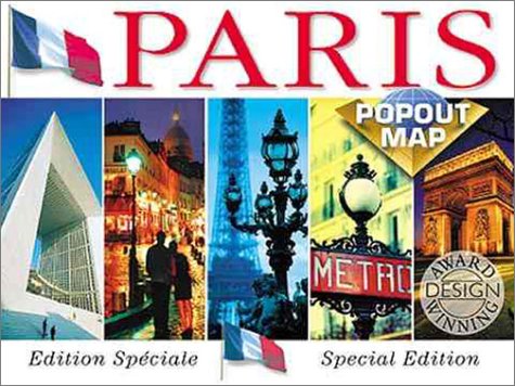 Beispielbild fr Paris Popout Map (Europe Popout Maps) zum Verkauf von Better World Books