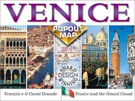 Stock image for Venice Popout Map: Venezia E Il Canal Grande/Venice and the Grand Canal : Double Map for sale by Open Books