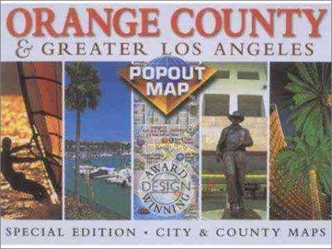 Orange County and Los Angeles (USA PopOut Maps S.) - Compass Maps