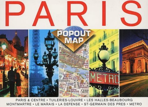 9781841392615: Paris (Europe Popout Maps)
