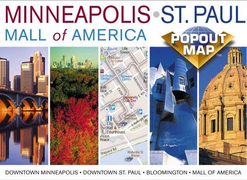 Minneapolis Popout Map (9781841392707) by Compass Maps