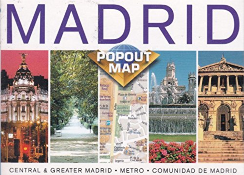 Stock image for Madrid popout (Popout Map) for sale by Better World Books Ltd