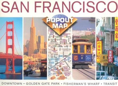 Beispielbild fr San Francisco Popout (Popout Map) zum Verkauf von medimops