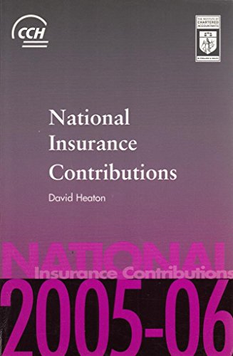 National Insurance Contributions (9781841404868) by David Heaton