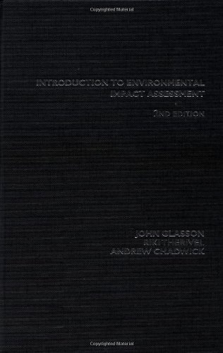 9781841420028: Introduction to Enviromental Impact Assessment : Principles and Procedures, Process, Practice and Prospects - 2nd edition