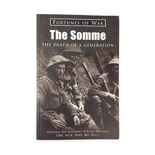 Beispielbild fr The Somme: The Death of a Generation (Fortunes of War) zum Verkauf von WorldofBooks