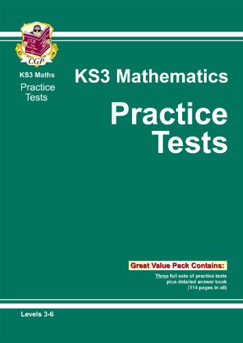 KS3 Maths Practice Papers - Levels 3-6 by Parsons, Richard ( Author ) ON Nov-05-2002, Paperback - Parsons, Richard