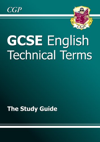 Beispielbild fr GCSE English Technical Terms Study Guide: Technical Terms - Higher and Foundation Tiers zum Verkauf von WorldofBooks