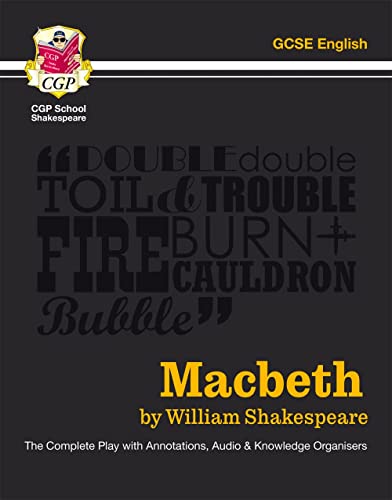 Beispielbild fr Macbeth - The Complete Play with Annotations, Audio and Knowledge Organisers: for the 2024 and 2025 exams zum Verkauf von WorldofBooks