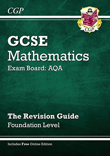 9781841465418: GCSE Maths AQA Revision Guide with online edition - Foundation (A*-G Resits)