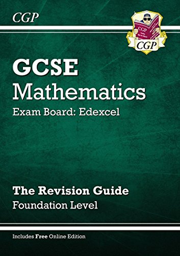 Imagen de archivo de GCSE Mathematics, Edexcel Linear : The Revision Guide: Foundation Level a la venta por Better World Books Ltd