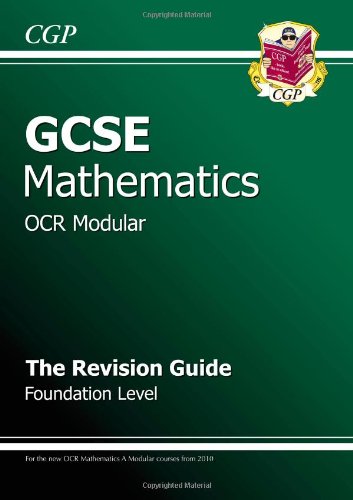 Beispielbild fr GCSE Maths OCR A (Modular) Revision Guide - Foundation zum Verkauf von WorldofBooks