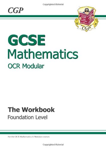 Beispielbild fr GCSE Maths OCR Modular Workbook - Foundation zum Verkauf von AwesomeBooks