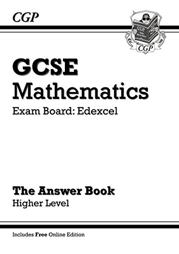 9781841465814: GCSE Maths Edexcel Answers for Workbook with online edition - Higher (A*-G Resits)