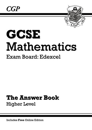 edexcel gcse maths higher homework book answers