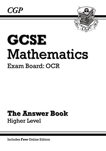 Beispielbild fr GCSE Maths OCR Answers for Workbook with online edition - Higher (A*-G Resits) zum Verkauf von WorldofBooks