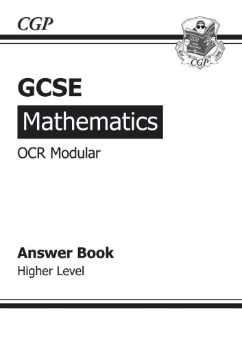 Beispielbild fr GCSE Maths OCR A (Modular) Answers (for Workbook) Higher zum Verkauf von WorldofBooks