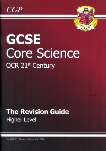 Stock image for GCSE Core Science OCR 21st Century Revision Guide - Higher for sale by Bahamut Media