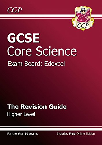 Beispielbild fr GCSE Core Science Edexcel Revision Guide - Higher (with online edition) zum Verkauf von WorldofBooks