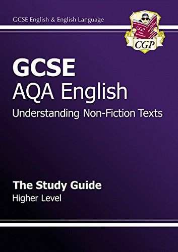 Stock image for GCSE AQA Understanding Non-Fiction Texts Study Guide - Higher (A*-G course) for sale by WorldofBooks