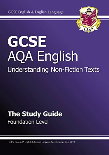 Beispielbild fr GCSE AQA Understanding Non-Fiction Texts Study Guide - Foundation (A*-G course) zum Verkauf von WorldofBooks