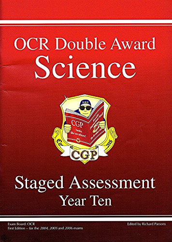 Beispielbild fr GCSE OCR Double Award Science : Staged Assessment : Year 10 Revision Guide zum Verkauf von WorldofBooks