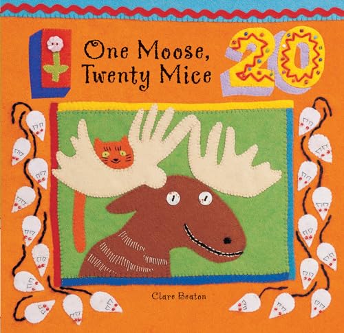 Imagen de archivo de One Moose, Twenty Mice (A Barefoot Board Book) a la venta por SecondSale