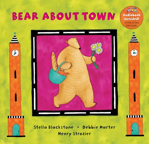 Beispielbild fr Bear About Town (A Barefoot Board Book) zum Verkauf von SecondSale