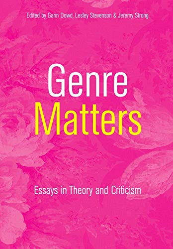 Stock image for Genre Matters: Essays in Theory and Criticism for sale by AwesomeBooks