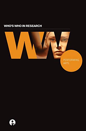 Stock image for Who's Who in Research: Performing Arts for sale by Chiron Media