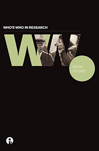 Stock image for Who's Who in Research: Media Studies for sale by Revaluation Books