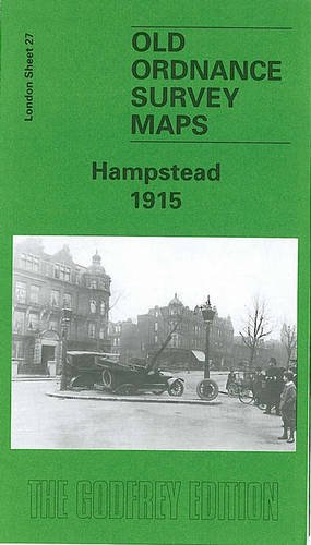 Beispielbild fr Hampstead 1915: London Sheet 027.3 (Old O.S. Maps of London) zum Verkauf von WorldofBooks