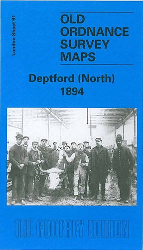Old Ordnance Survey Detailed Map Old Kent Road  London 1894 Sheet  90 Brand New 
