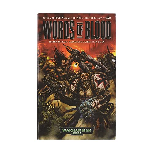 Stock image for Words of Blood Warhammer 40000 for sale by SecondSale