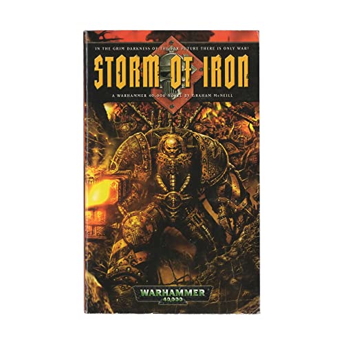 Beispielbild fr Storm of Iron (A Warhammer 40, 000 novel) zum Verkauf von WorldofBooks