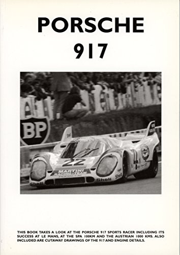 Stock image for Porsche 917 for sale by Seagull Books