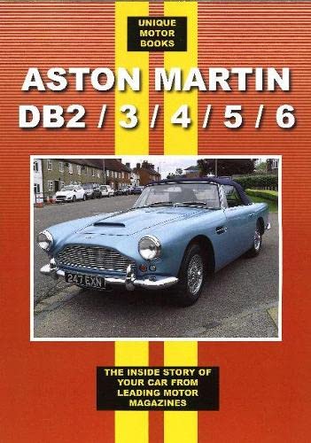 Beispielbild fr Aston Martin DB2/3/4/5/6 zum Verkauf von PBShop.store US
