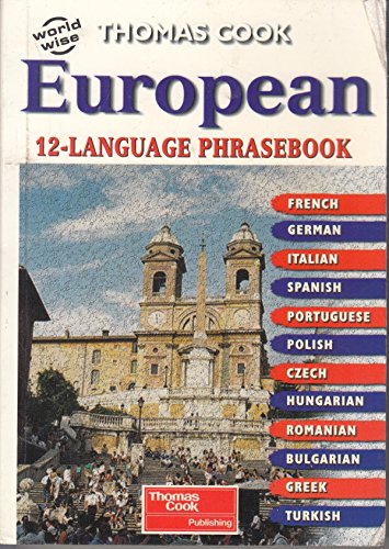 Imagen de archivo de European 12-Language Phrasebook a la venta por Better World Books: West