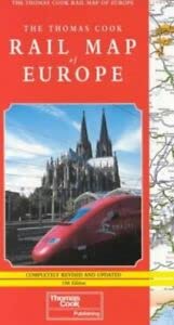 The Thomas Cook Rail Map of Europe (Cooks Rail) (9781841570761) by Thomas Cook Publishing