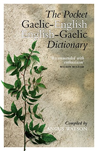 Beispielbild fr The Pocket Gaelic-English English-Gaelic Dictionary zum Verkauf von HPB-Ruby