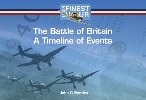 The Battle of Britain - A Timeline of Events (Their Finest Hour) (9781841613451) by Bentley, John G.