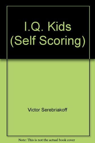 9781841640242: IQ Kids (Self Scoring)