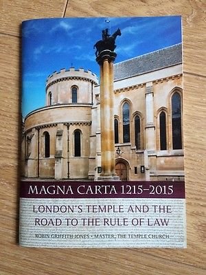 Beispielbild fr Magna Carta 12-15-2015, London's Temple and the Road to the Rule of Law zum Verkauf von SecondSale
