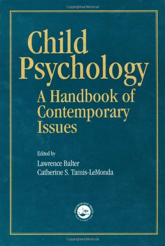 Beispielbild fr Child Psychology : A Handbook of Contemporary Issues zum Verkauf von Better World Books Ltd