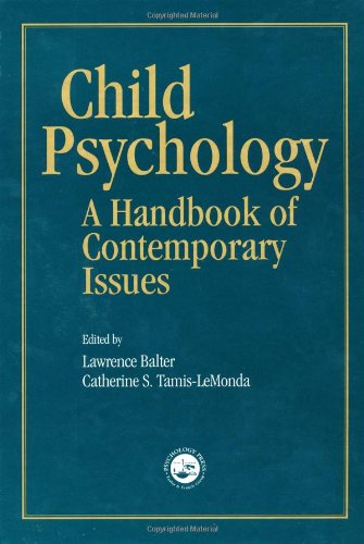 Imagen de archivo de Child Psychology : A Handbook of Contemporary Issues a la venta por Better World Books Ltd